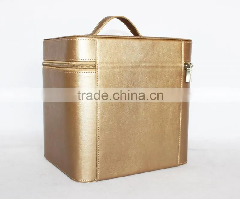 Luxury Custom Travel Cosmetic Bags/Cosmetic Box For Women Gift