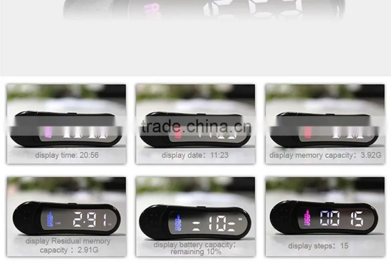 LED USB Flash Drive with pedometer function
