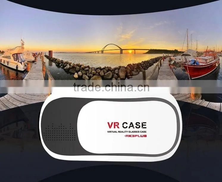 Cheapest price for stable quality vr box 2.0 with remote Virtual Reality Glasses Case 3D VR BOX 2.0 3d glasses