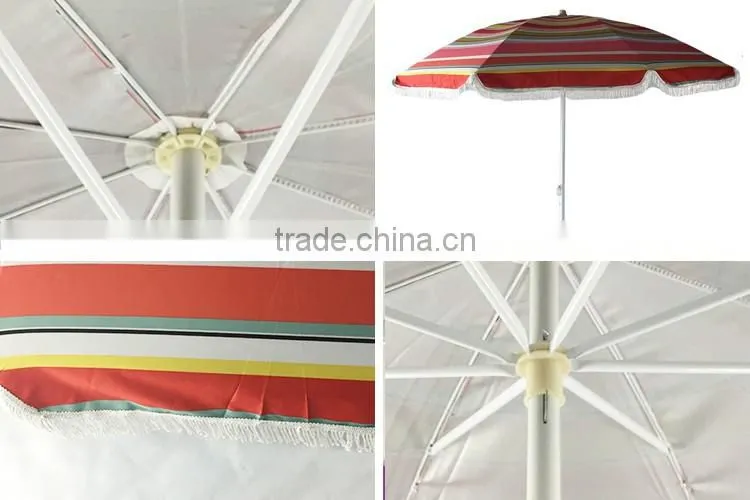 New design hot selling cheap professional beach umbrella