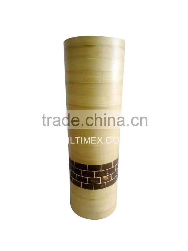Tall Cylinder Floor Vase- Decorative Vases