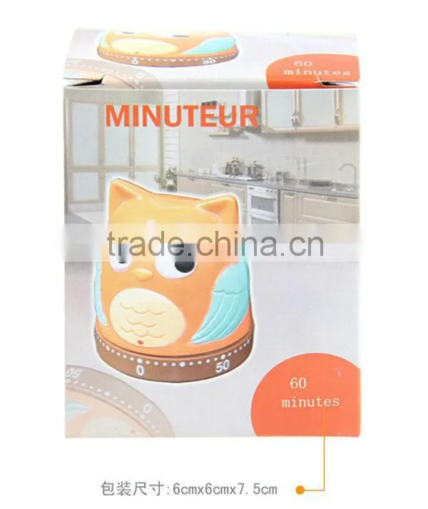 Owl design Mechanical Kitchen Countdown Timer