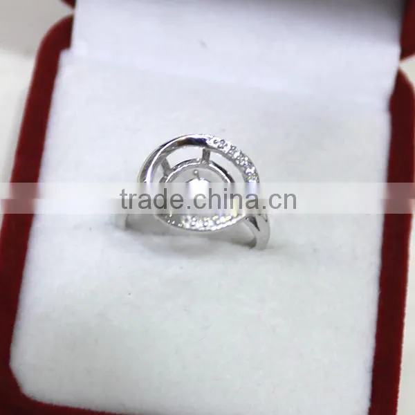 nature pearl price natural round ring real 925 silver ring