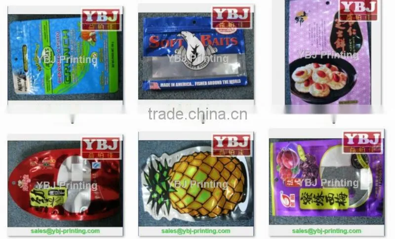 reusable 8/eight sides seal bag stand up foodpackaging bag