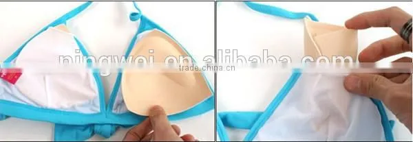 Underwear Accessories inhancer bra insert, Push Up Foam Sponge Bra Pads Wholesale