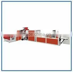 Plastic Zipper head auto feeding bag making machine