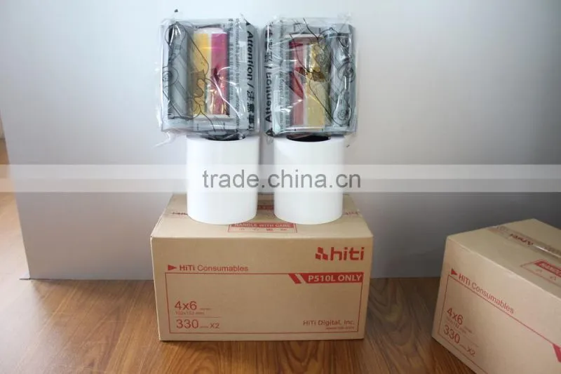 Original Hiti P510 Photo Paper with Ribbon Photo Printer Consumables Promotion