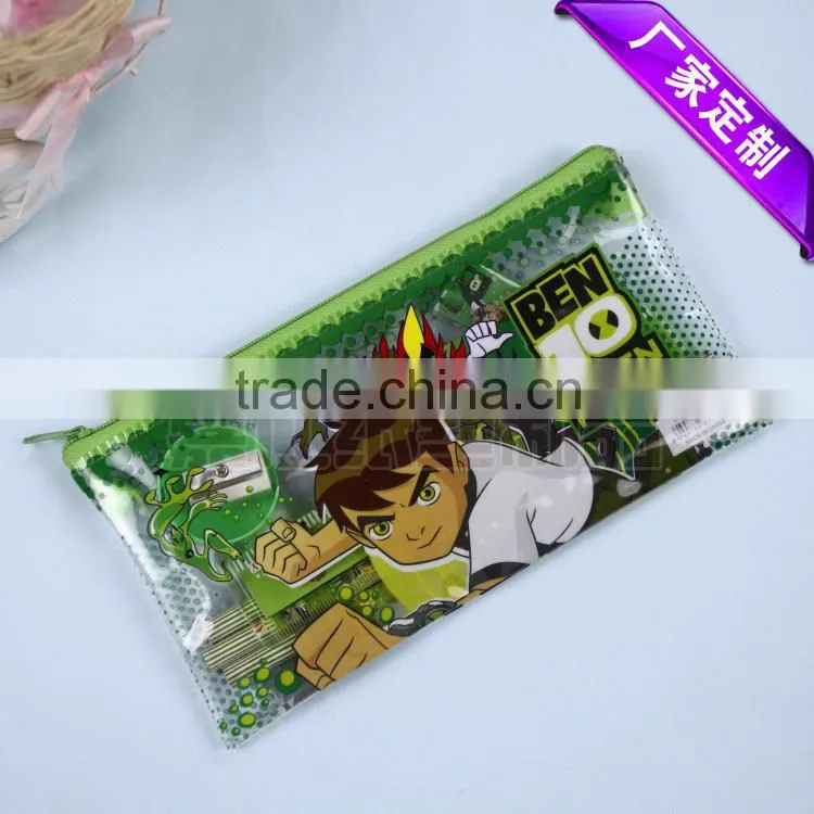 pvc zipper pencil cases, leather pencil case