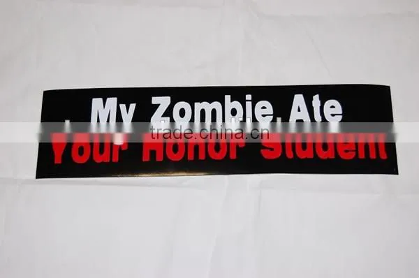advertising magnetic car sticker/vehicle stickers/promotional item gift/car sign