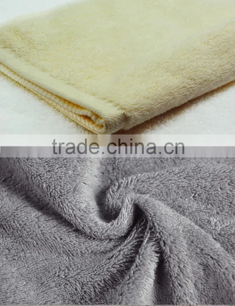 Newest Design Cotton Sateen Towel Solid Color Wholesale Used Bath Towels