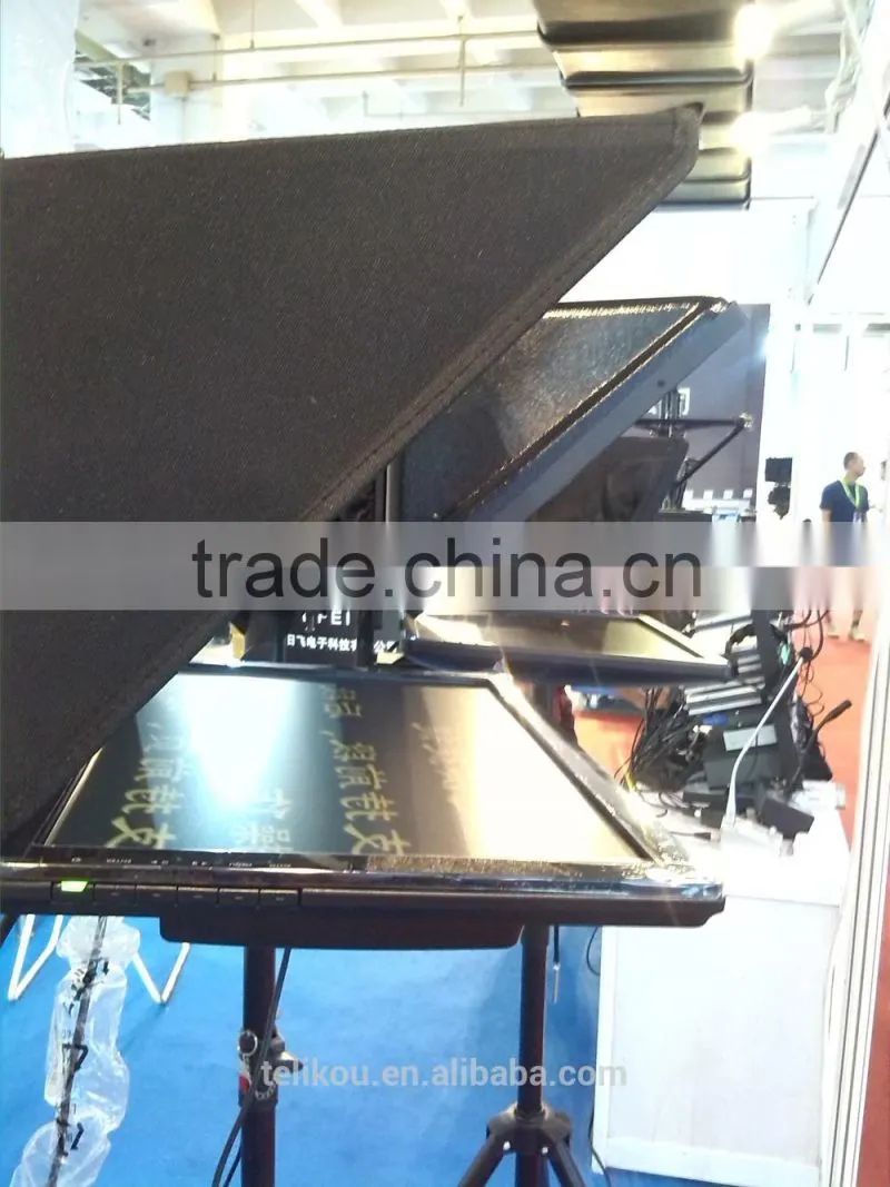 TELIKOU TF-19 19 inch Foldable Portable Extendable Studio,live broadcast Teleprompter
