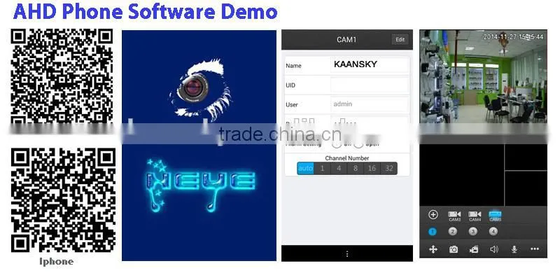 2015 New Technology hot sale H.264 P2P ahd dvr 8ch full hd support 2hdd ahd dvr