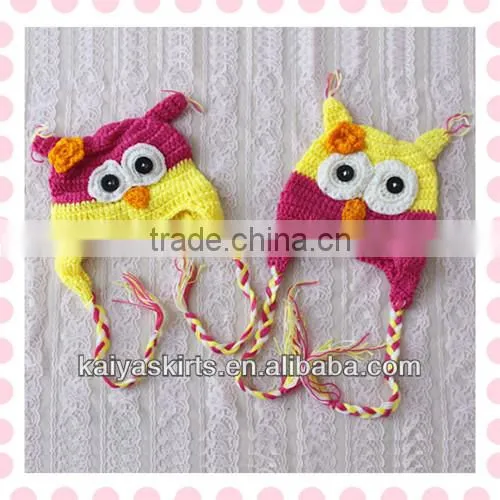 New arrival cute animal Crochet Baby Hat Wholesale