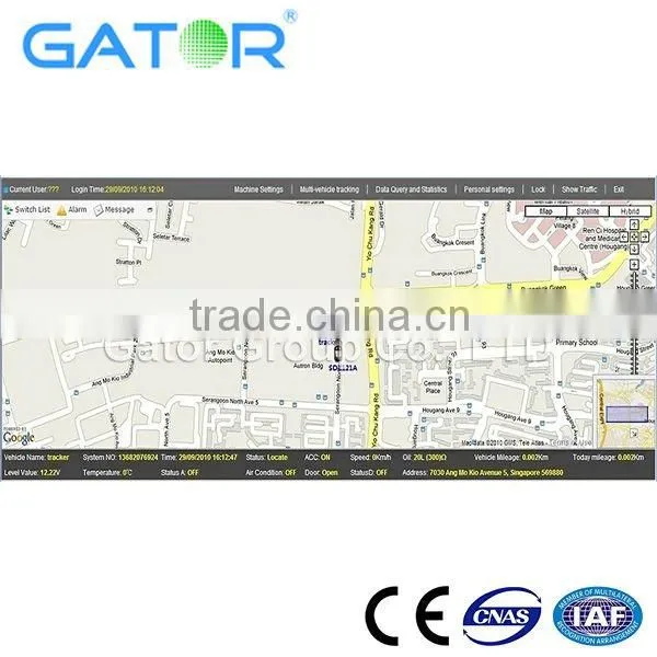Fleet management Gps / gps tracker / gps tracking software GS102
