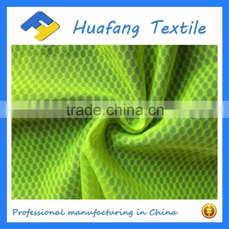 antibacterial polyester knitted sandwich mesh fabric for insoles