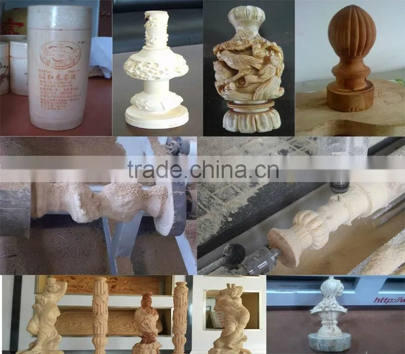4th Axis Rotary CNC Router Machine