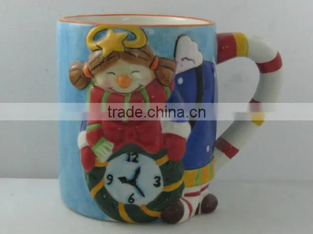 2015 High Quality Hand Painted Wholesale Ceramic Coffee Mugs