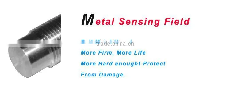 FSCU1805 series M18 3-Pins Inductive Proximity Sensors, Connector Type, Sensing Part Is Made of Metal, Full Metal Housing.