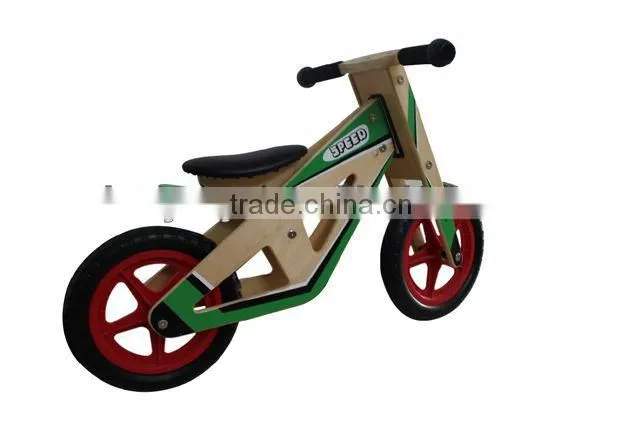 Wooden toys popular wooden balance bike