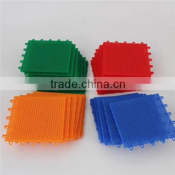 Anti-slip Interlocking Badminton Court Floor Mat