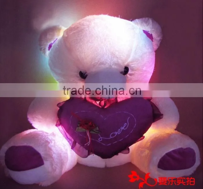 Plush LED Teddy Bear Soft Love Bear Valentine's Gift LED Bear