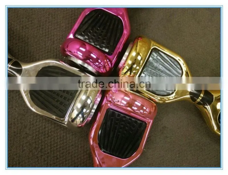new popular chrome plated self balancing electric scooter two wheels self balancing scooter
