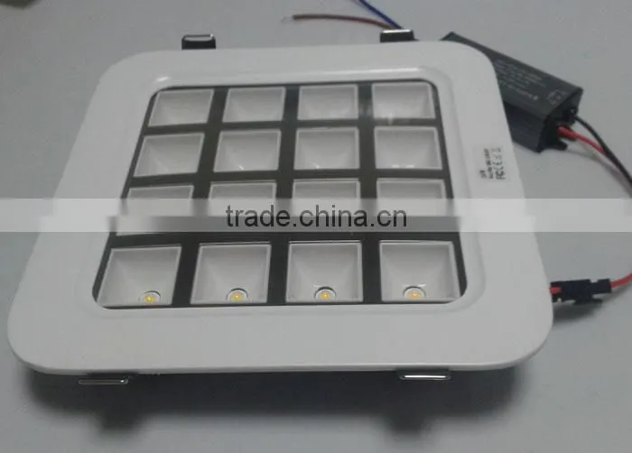 4W 9W 16W 25W square grid led panel light