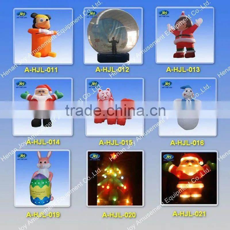 Top quality christmas decoration snowman,lighted christmas fence decoration,christmas foil hanging decoration