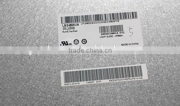 Full view angle 24" LG LCD panel LM240WU8-SLD2