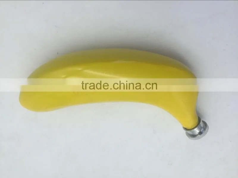 Banana shape Stainless steel hip flask insulated bottle/ vacuum water drinking bottle