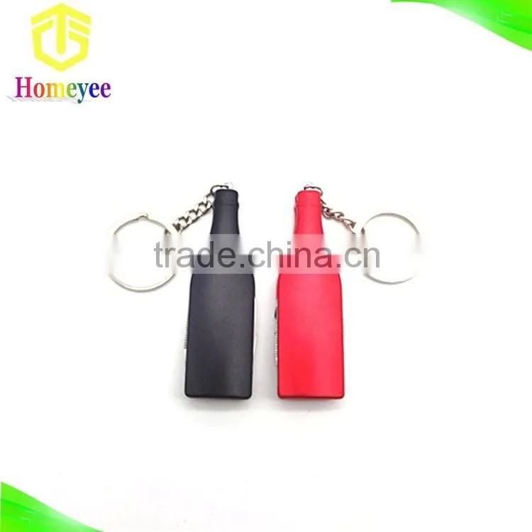 Bottle Shapee Keychain Knife For Promotion Gift