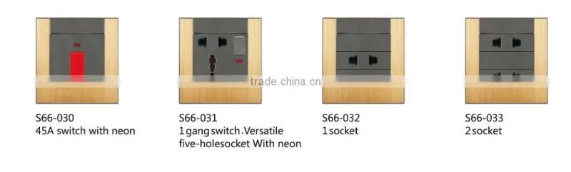 switched socket 4 gang 2 way wall electrical switches