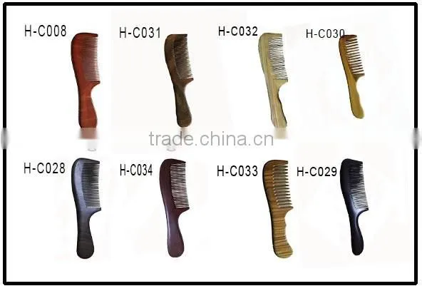 wholesale Fancy natural violet Health care wood comb