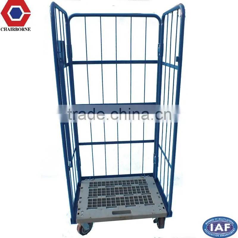 Accept custom order metal stackable pallet box metal pallet