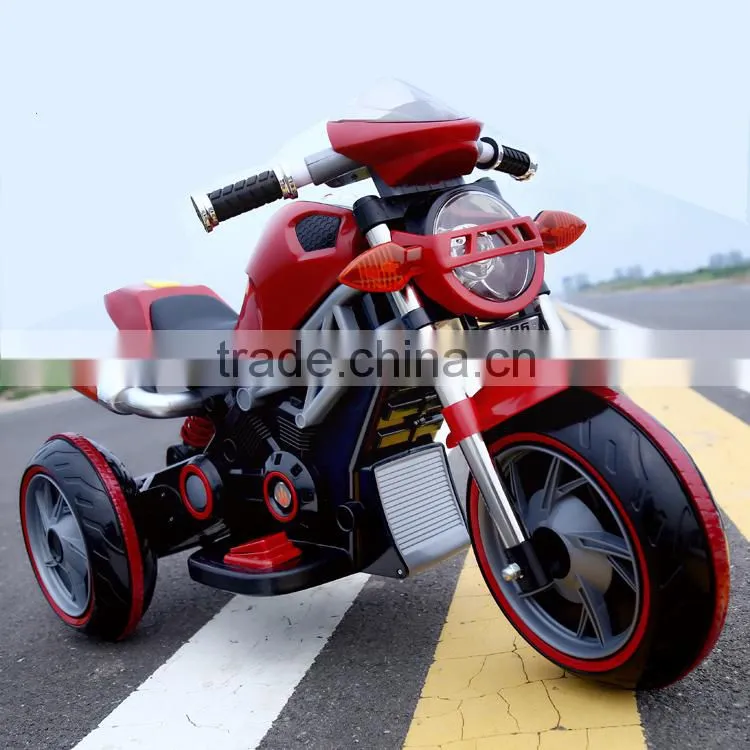 Kids electric motorbike ride on tricycyle wholesale