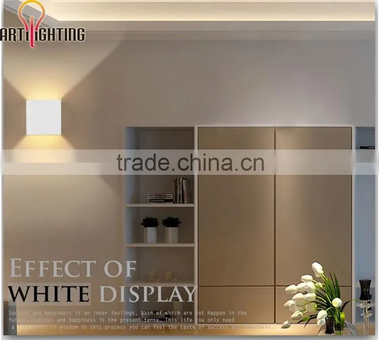 2016 fashion design super brightness living room hotel wall decoration with led light