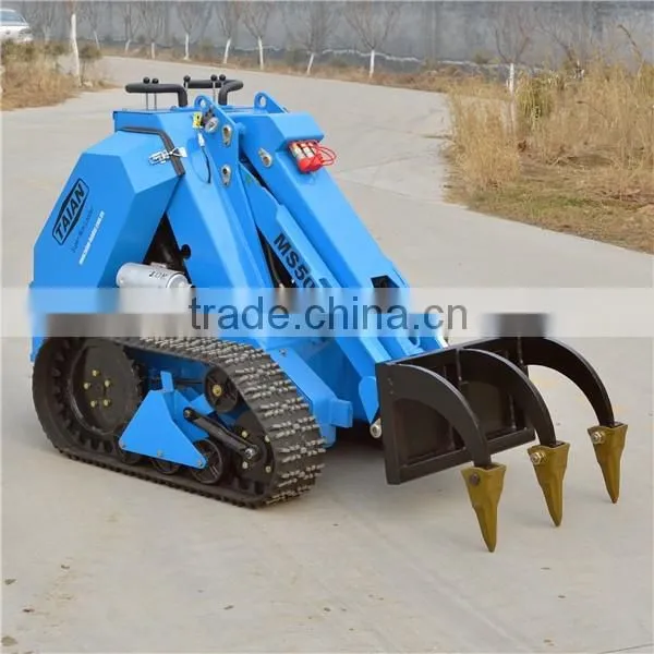 mini loader MS500 Mini Skid Steer Loader with Attachments