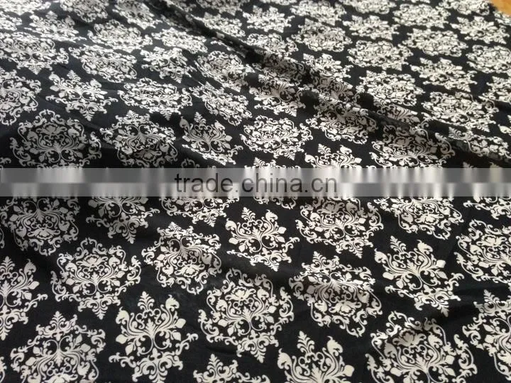 100% polyester silk blend fabric shiny stretch textile fabric viscose elastane fabric manufacturer in China