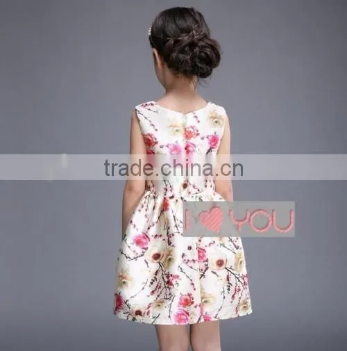 wholesale Kids one-piece dress summer new kids one-piece dress