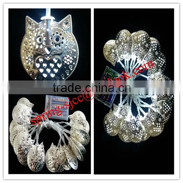 Owl LED string light led solar light for Festival decoretion solar string light