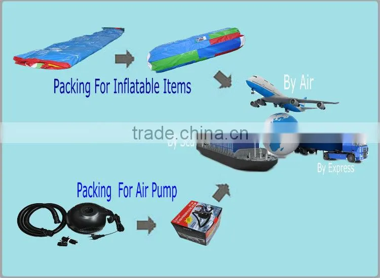 Inflatable Aquatic Water Park Games For Ground
