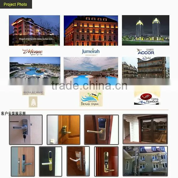 Smart card gsm door lock