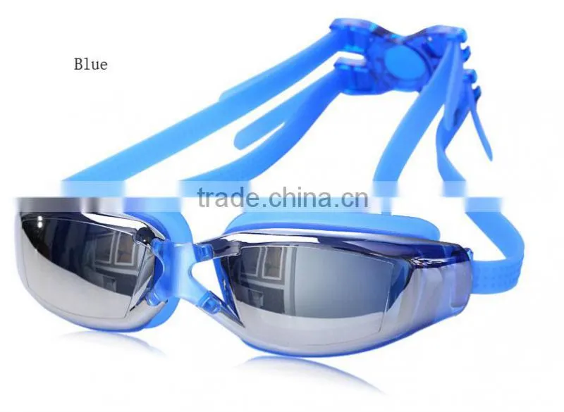 Wholesale High Quality Antifogging Waterproof Silicone Swimming Goggle
