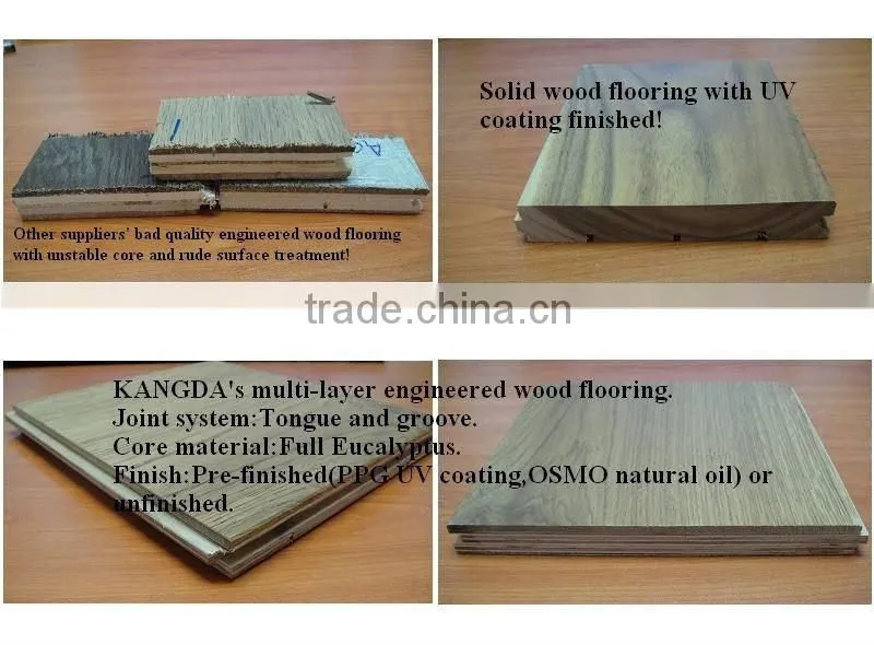 American Walnut Parquet Engineered Wood Flooring