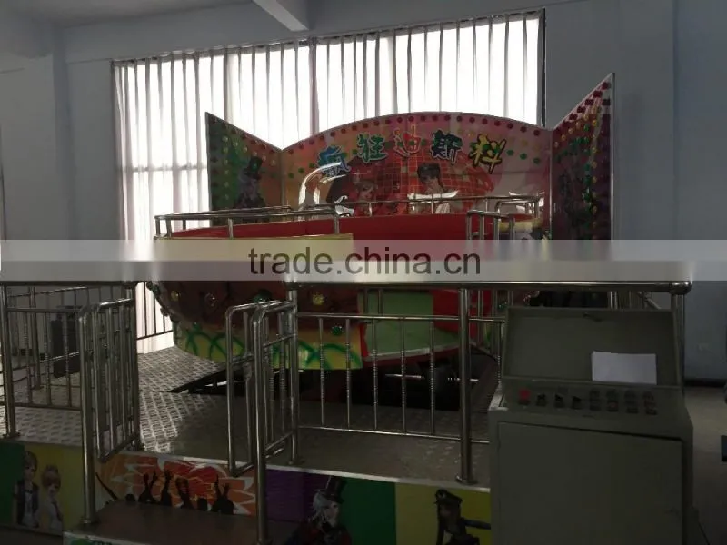 direct factory on portable trailer mounted amusement park kiddie disco tagada rides