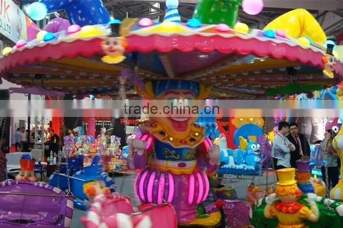 new 2016 amusement park rides clown model fairground swing flying chair