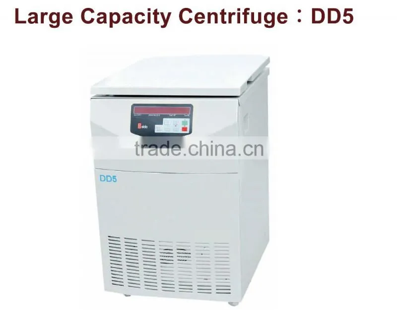 hospital use DD5 low-speed and large capacity centrifuge
