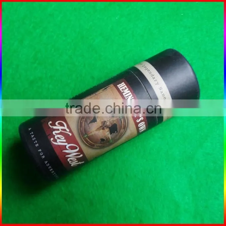 Paper cosmetic packaging cardboard tube green paper tube for lip balm