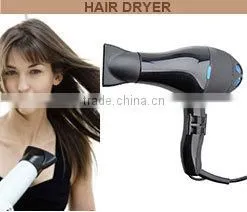 Foldable travel hair dryer with dual voltage 1000-1400W mini hair dryer