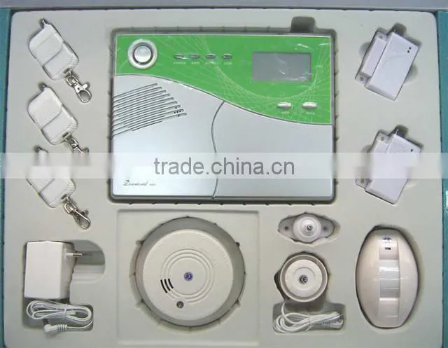 PSTN Wireless/wired Auto-dialer Telephone Security House Alarm with LED display